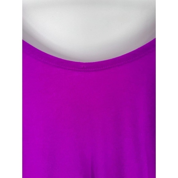 Fabletics Switchback Activewear Top Tie-Back Long Sleeve Purple Womens Small - Picture 4 of 5
